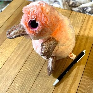 TY  8” Platypus Wilma Beanie baby without tag
